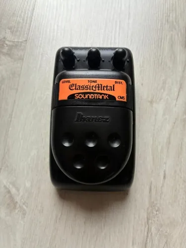 Pedal Distorção Ibanez Cm5 Classic Metal Soundtank Preto (Usado)