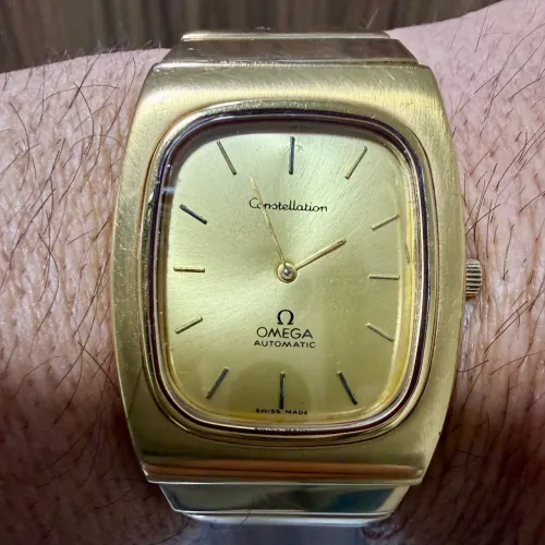Relógio Omega Constellation, vintage, anos 70