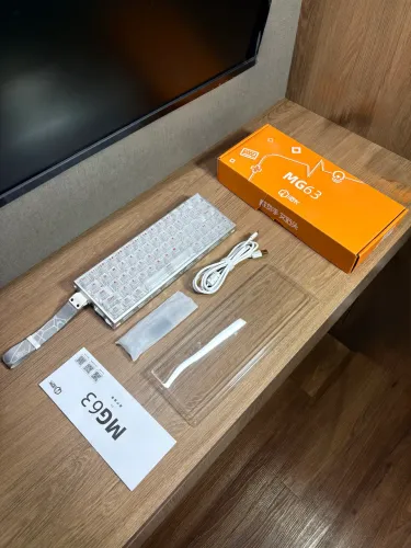 Teclado Magnético IROK MG63 Hall Effect Rapid Trigger Novo
