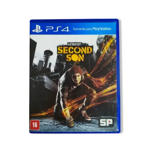 inFAMOUS Second Son PS4 - Mídia Física Impecável