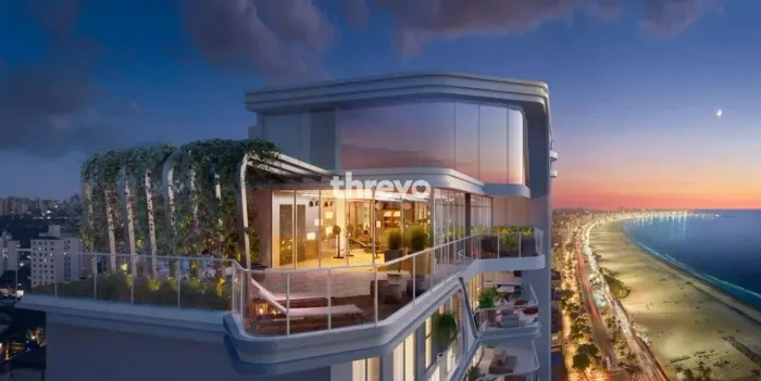 Apartamento com 4 suítes à venda, 238 m² por R$ 5.800. - Mucuripe - Fortaleza/CE