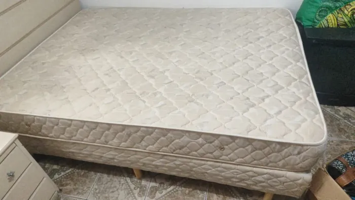 Cama box casal + cabeceira