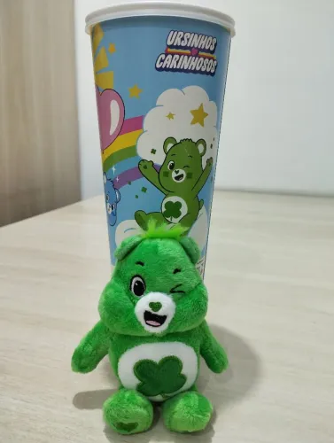 Chaveiro Ursinhos Carinhosos Cacau Show Verde