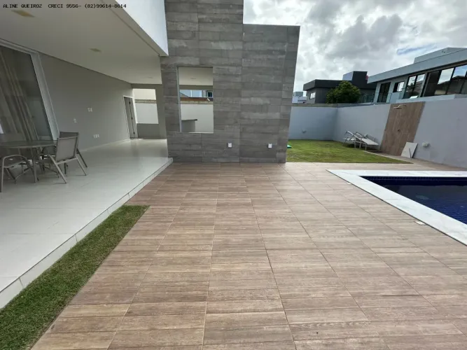 Casa em Condomínio para Locação em Maceió, Serraria, 4 dormitórios, 3 suítes, 5 banheiros,