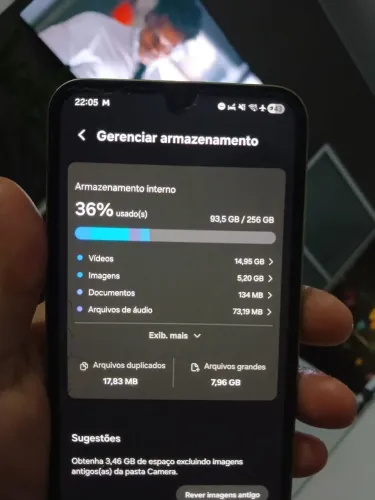 CELULAR A15 5G 256GB +4 DE RAM