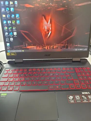 Notebook Gamer Acer Nitro i5 12ª ger 24GB RAM 1,5TB SSD RTX 3050