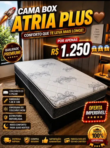 Cama Box Atria Plus