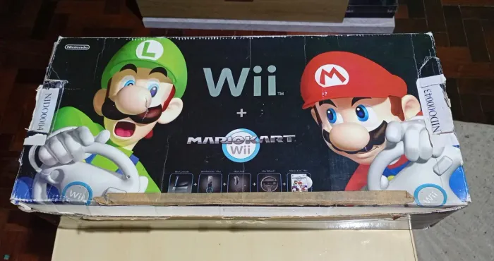 Nintendo Wii Black na Caixa