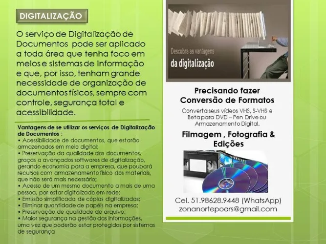 Digitalização e Conversão