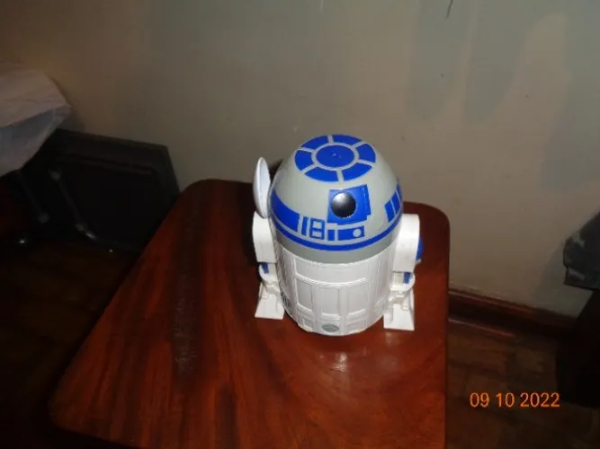 Porta Cereal R2d2 Com Colher De Plástico Nestlé - Star Wars