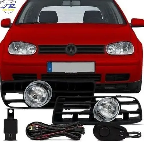 Kit Farol Milha Golf Sapão 1999 2000 2001 2002 2003 2004 2005 2006 Auxiliar Neblina