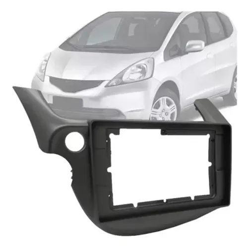 Moldura 2 din 10 Polegadas Honda Fit 2009 a 2013