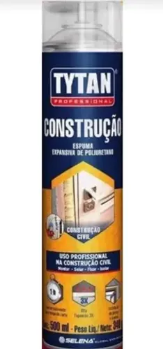 Espuma Expansiva 500 ML para batentes portas,buracos,preenchimento geral