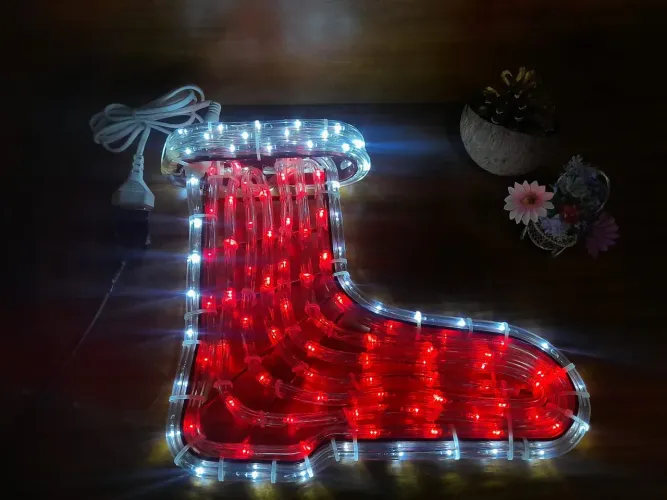 LUMINARIA BOTA NATALLED MULTIUSO PARA DECORAÇÃO