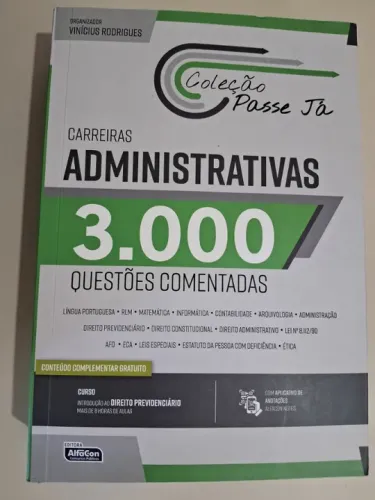 3mil questões comentadas carreiras administrativas