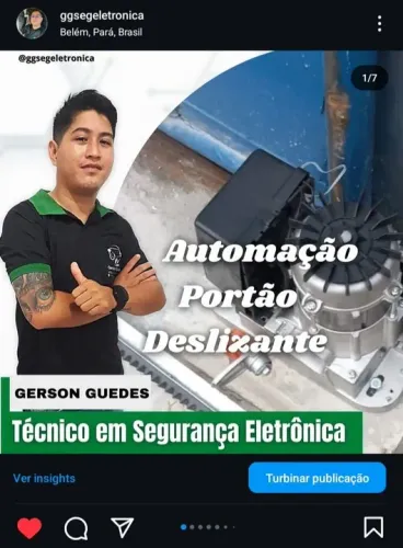 Automação de portão- Sistema de monitoramento- Alarme e muito mais (LEIA A DESCRIÇÃO)