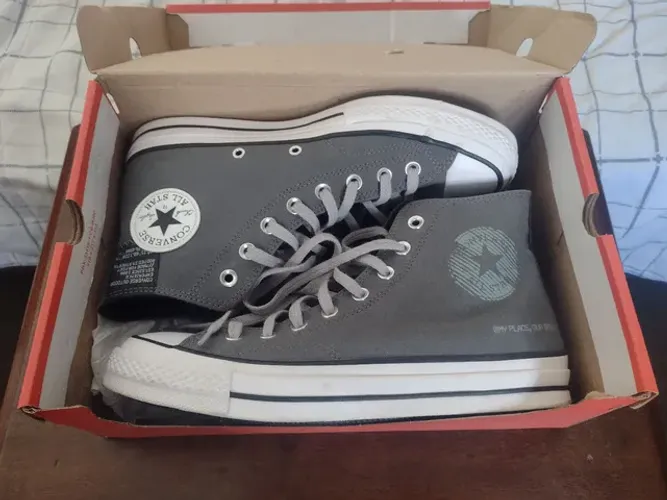 Tênis All Star Chuck 70 cinza chumbo Tam.40
