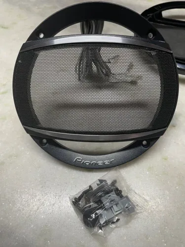 Tela 6? nova pioneer original o par mais fiação e ferragens