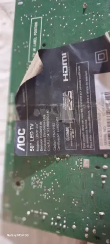 Placa da TV AOC 50 polegadas LED,le50d1452