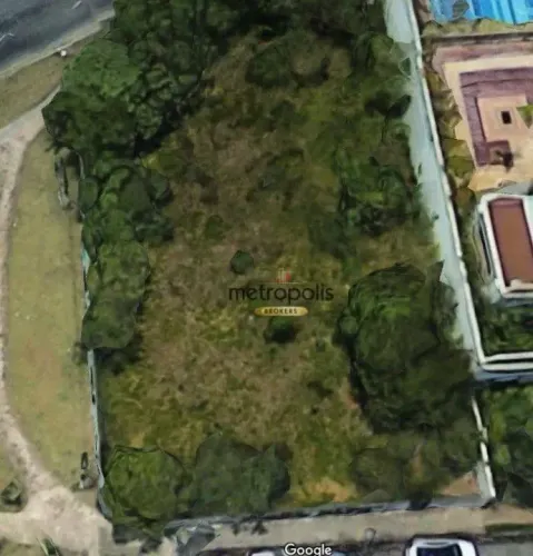Terreno à venda, 614 m² por R$ 1.896.000,00 - Vila Homero Thon - Santo André/SP