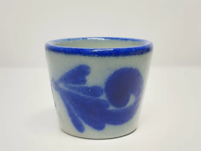 Pequeno Copo para licor em Grés Cerâmica Alemã com Nome Alexander