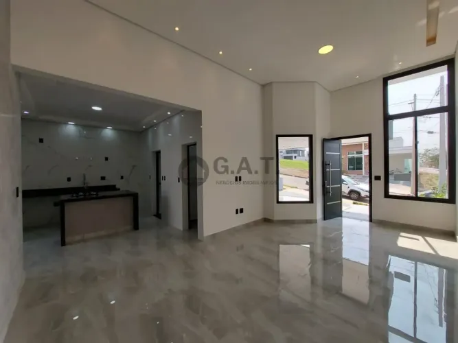 Casa em Condomínio à Venda em Sorocaba-SP - Jardim Villagio Milano: 3 Quartos, 3 Suítes, 2
