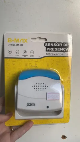 Sensor De Presença Campainha Digital Anunciador S/fio Bm-606 Loja Coimbra Computadores 