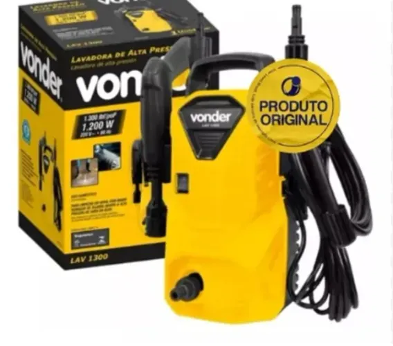 Lavadora de Alta Pressão 1200w Vonder Lava Jato Profissional  