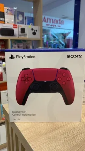 Controle PS5 Dualsense Cosmic Red - até 10x sem juros, Loja Física