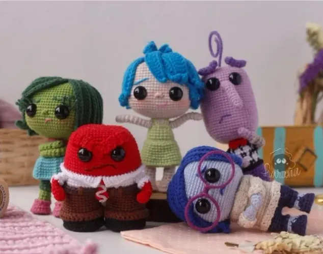 Coleção Divertidamente Amigurumi Funko ( UNIDADE )