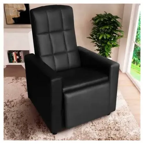 Poltrona do Papai corino Preto luxo