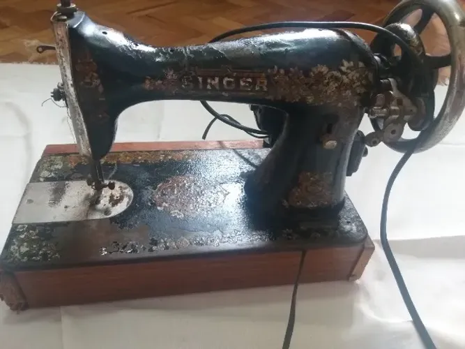 MAQUINA SINGER ANTIQUISSIMA HERANCA DE MINHA AVO 