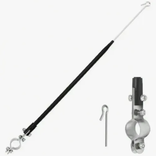 Antena Corta Pipa Moto Guidao Motoboy Motociclista Ciclista Bike Bicicleta Moto z857