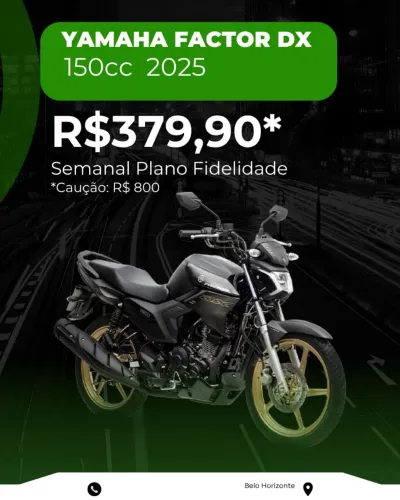 Aluguel de motos 