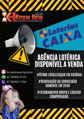 Vendo Agência lotérica Caixa em Goiânia