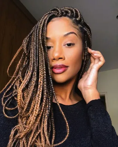Tranças Box Braids (Tranças Soltas)
