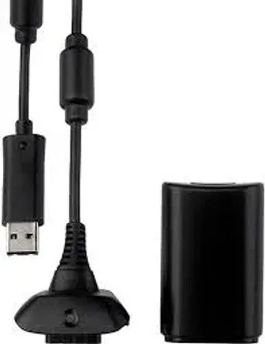 Carregador + Bateria para Controle Xbox - 360