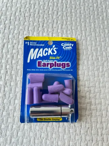 Macks Slim Fit Protetor auricular 31db - 7 pares