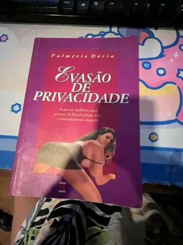 Livro Evasão De Privacidade / Palmerio Doria Usado