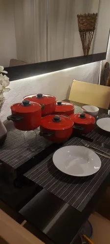 KIT de panelas revestidas, alta qualidade!!! 