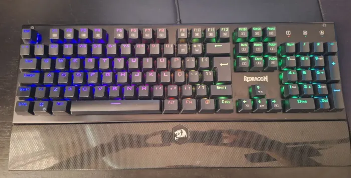 Teclado Mecânico Gamer Redragon Dark Aryaman V2