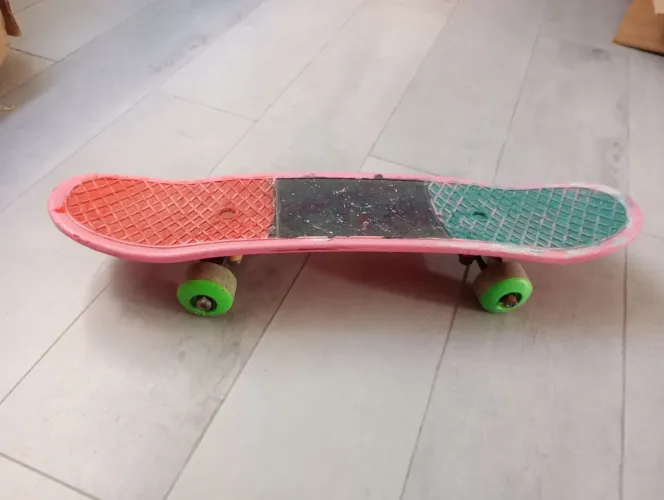 Skate Infantil Rosa