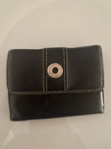 Carteira uncle k de Couro preta