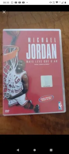 DVD original Michael Jordan (basquete NBA)