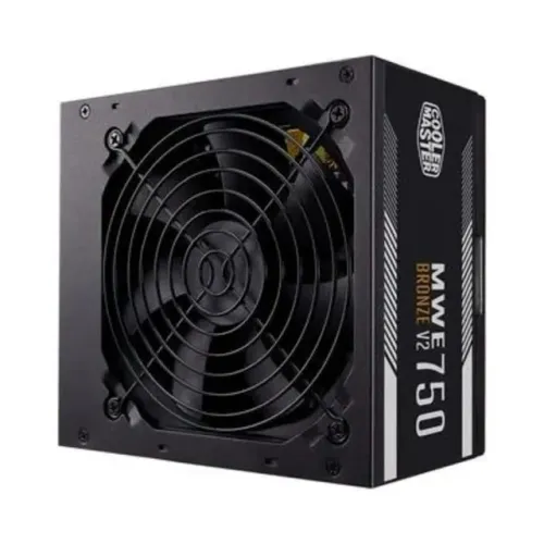 Fonte 750W Cooler Master MWE Bronze V2, ATX, 80 Plus Bronze, Preto, PFC Ativo