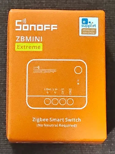 Sonoff Zigbee ZBMINI Extreme - Interruptor inteligente Zigbee (sem neutro)