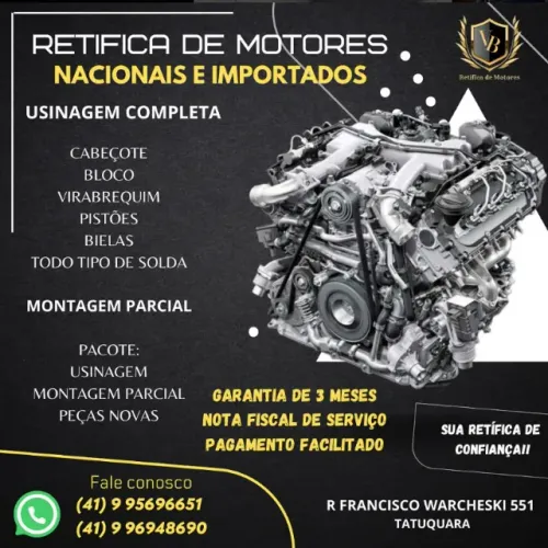 Retifica de motores nacionais e importados