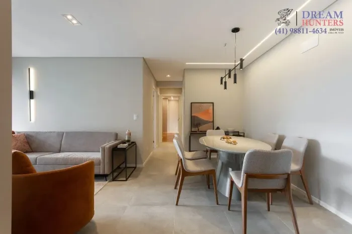 Cobertura Duplex de 197m² no bairro Cabral, com 3 suítes, 4 banheiros e 3 vagas de garagem