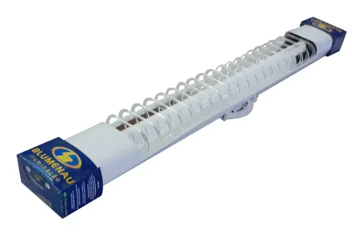 LUMINARIA ALETADA COMPLETA 1 X 20WBIVOLT PRETA