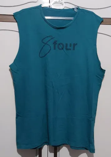 camiseta regata machao verde khelf